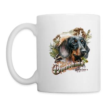 Dachshund - Mug - white - Left