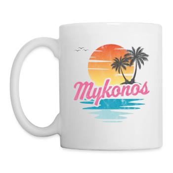 Mykonos - Tasse - Weiß - Links