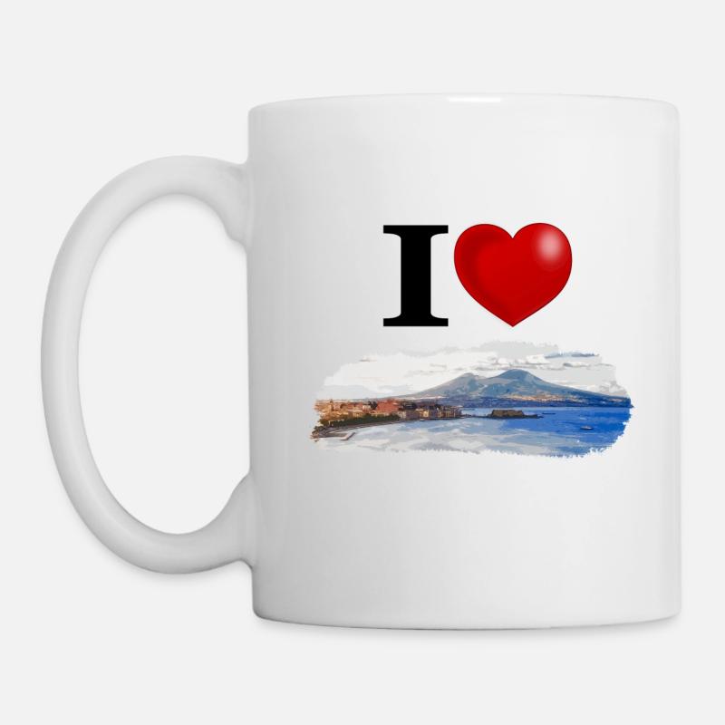 Ich liebe Neapel - Tasse - Weiß