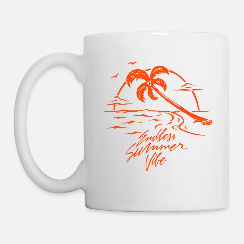 Été sans fin - Mug blanc - blanc