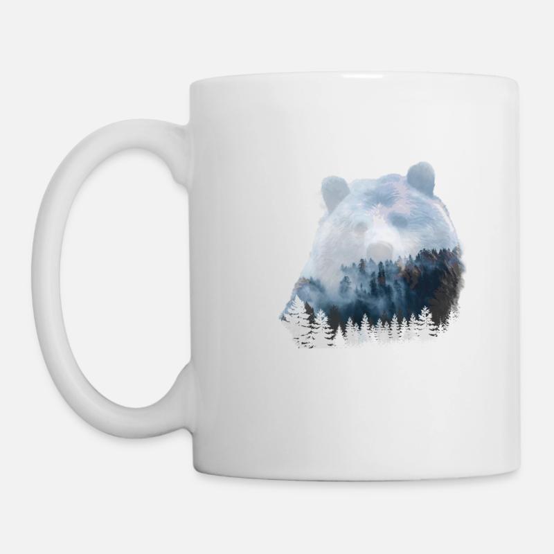 Ours - Mug blanc - blanc