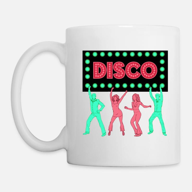 Disco 70s - Oldies 70s - 70s Party - Mug - white