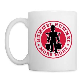 01 Hummel Hummel Mors Mors Hamburg - Tasse - Weiß - Links