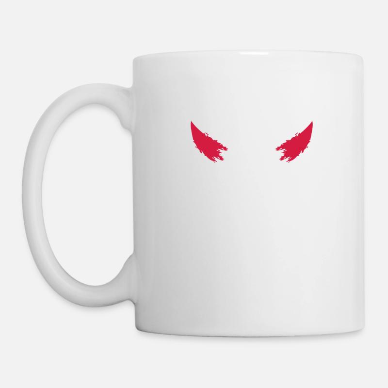 devil horns - Mug - white