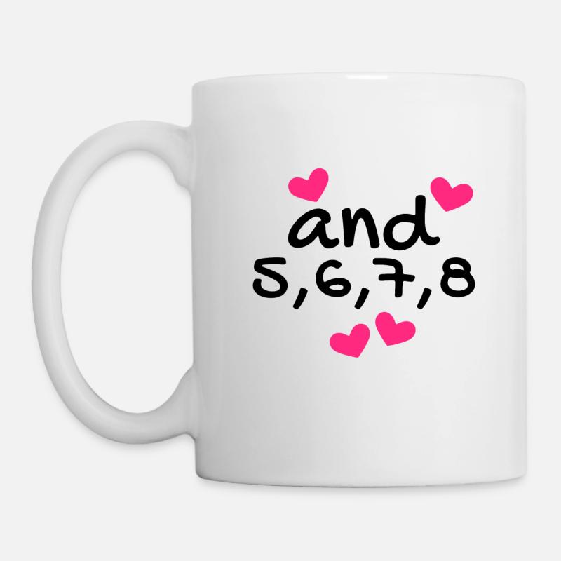 Dance dance dance class rythmique - Mug blanc - blanc