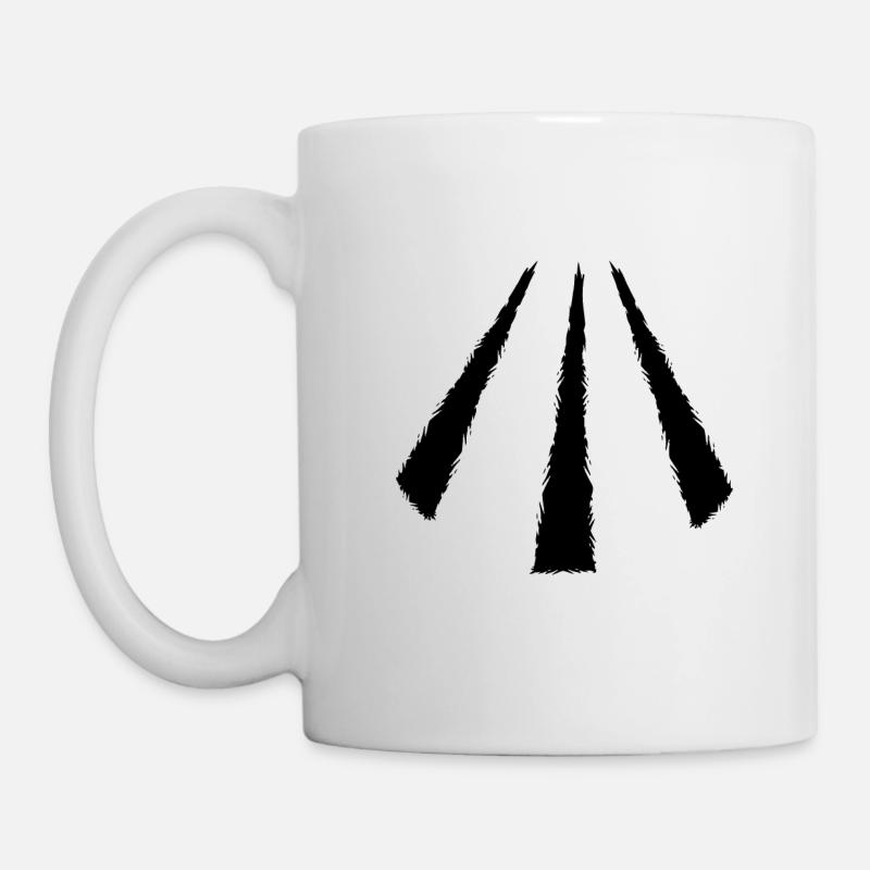 Symbole celtique Awen - Mug blanc - blanc