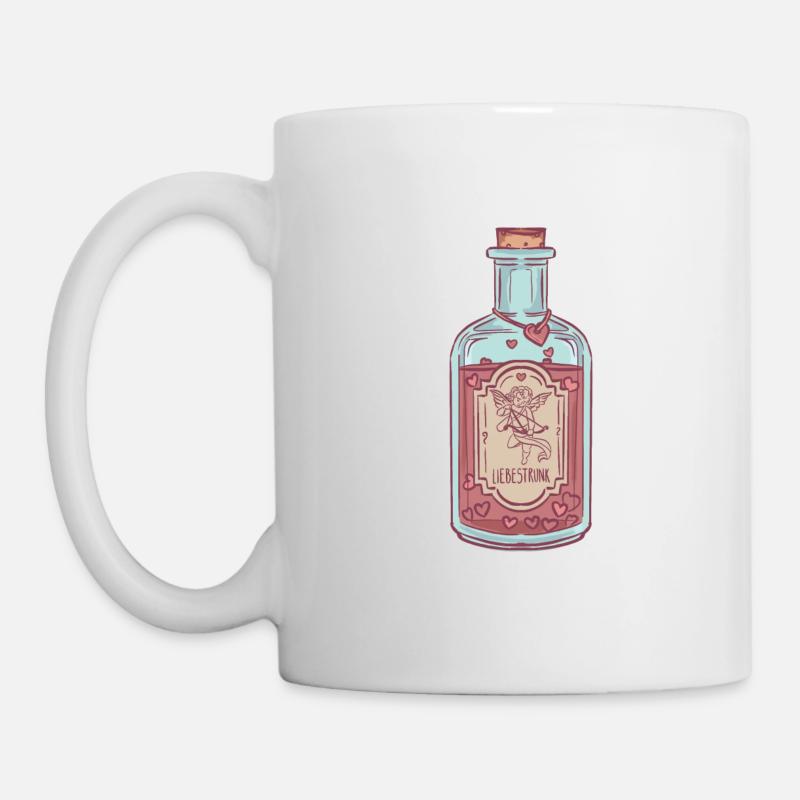 Liebestrunk - Tasse - Weiß