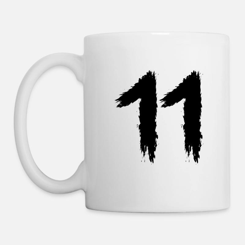 Pinceau numéro 11 préféré - Mug blanc - blanc