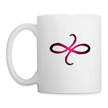 Keltische Symbole Freundschaft Symbol - Tasse - Weiß - Links
