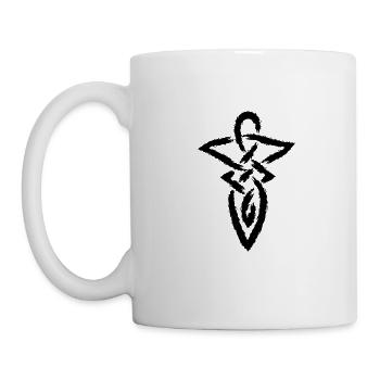 Celtic knot infinity symbol - Mug - white - Left