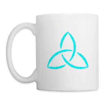 Celtic Symbol Triquetra Endless Gift - Mug - white - Left