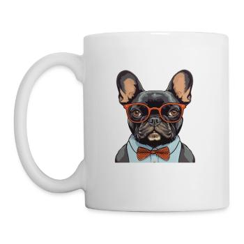 French Bulldog - Mug - white - Left