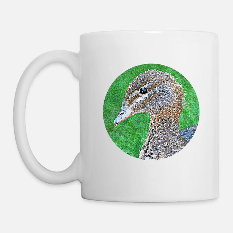 Such a cute duck - Mug - white