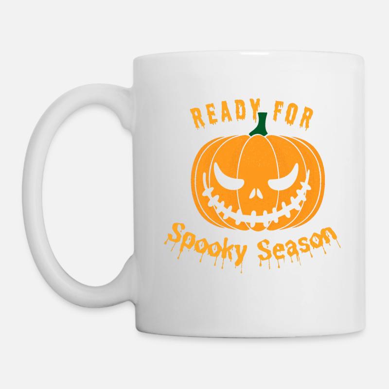spooky season - Tasse - Weiß