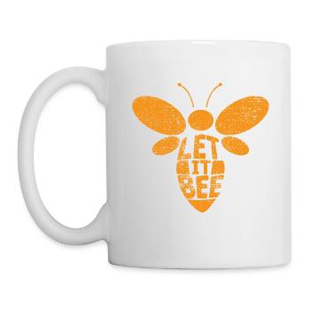 Bee saying Funny Schoen - Mug - white - Left