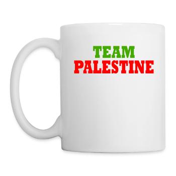 Team palestine - Mug - white - Left