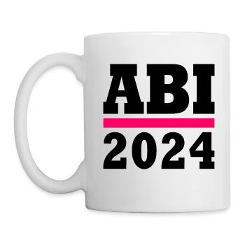 Abi 2024 - Tasse - Weiß - Links