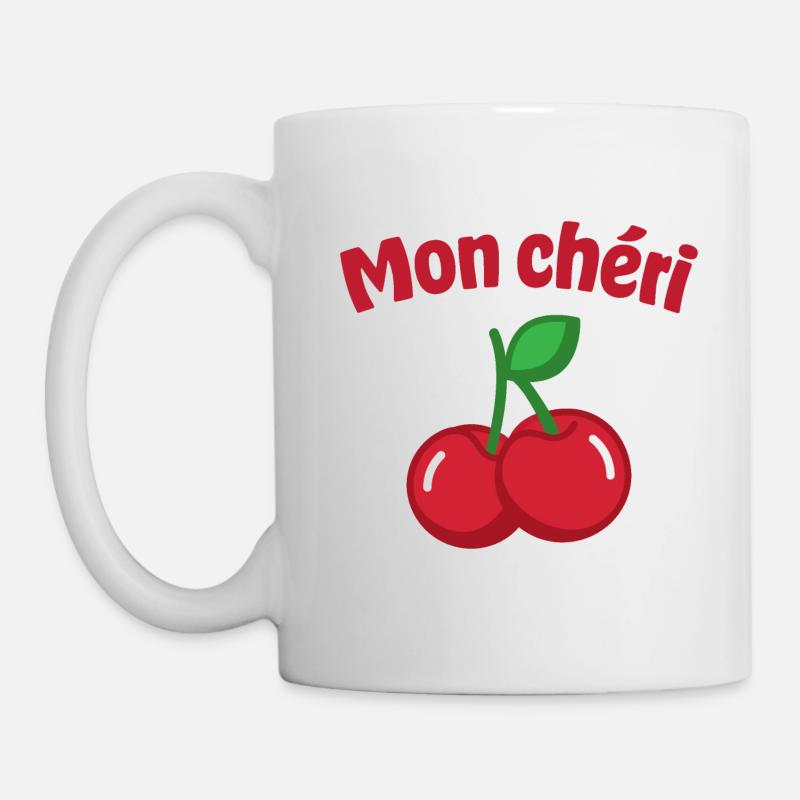 Mon chéri - Tasse - Weiß
