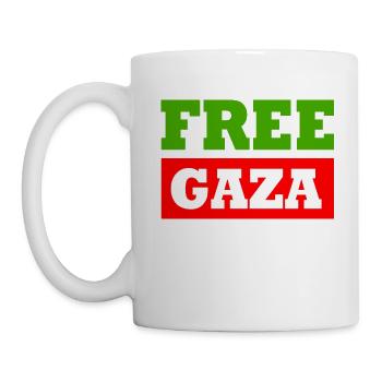 Free gaza - Mug - white - Left