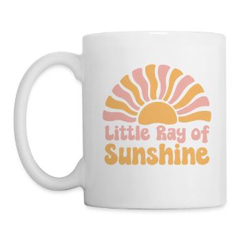 Kleiner Sonnenstrahl - Tasse - Weiß - Links