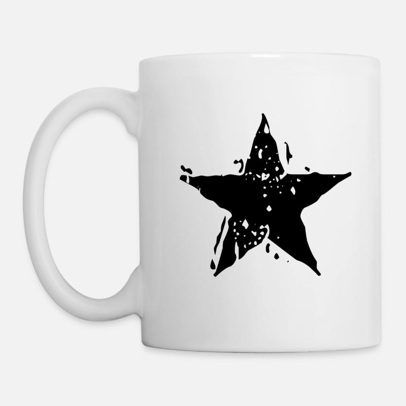 BLACK STAR BLACK STAR - Mug - white