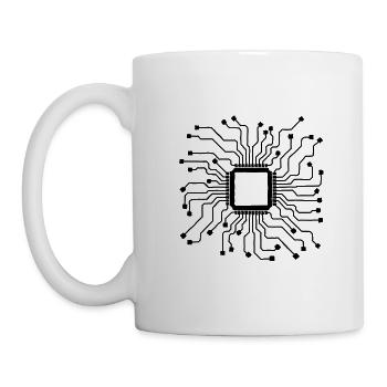 Circuit - Tasse - Weiß - Links