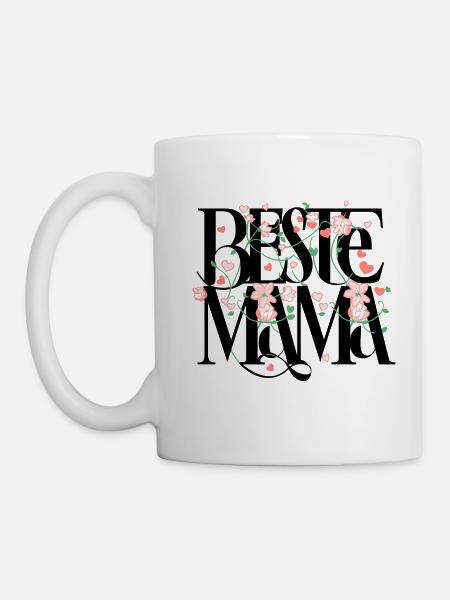 Beste Mama - Tasse - Weiß