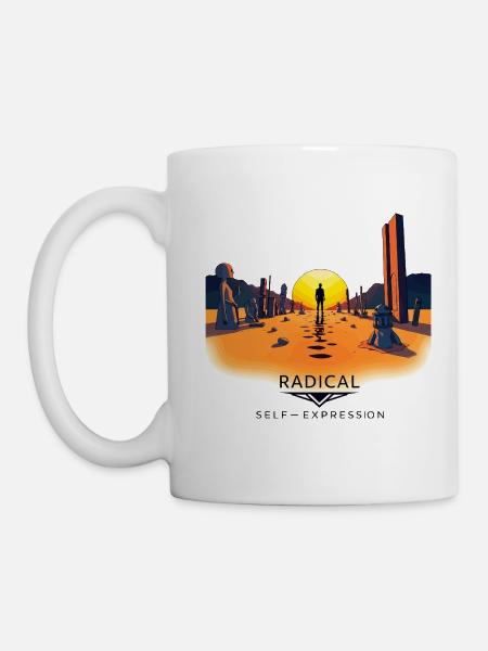 Radikale Selbstdarstellung - Tasse - Weiß