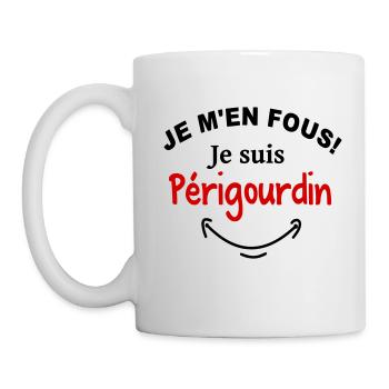 Je m'en fous je suis périgourdin - Mug blanc - blanc - Gauche