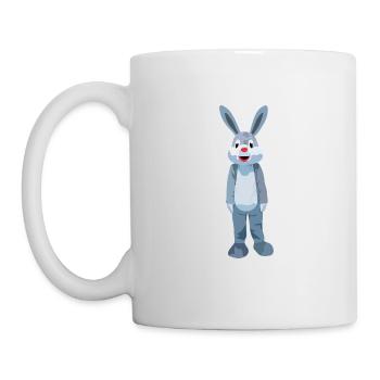 Rabbit rabbit animal not only for Easter - Mug - white - Left