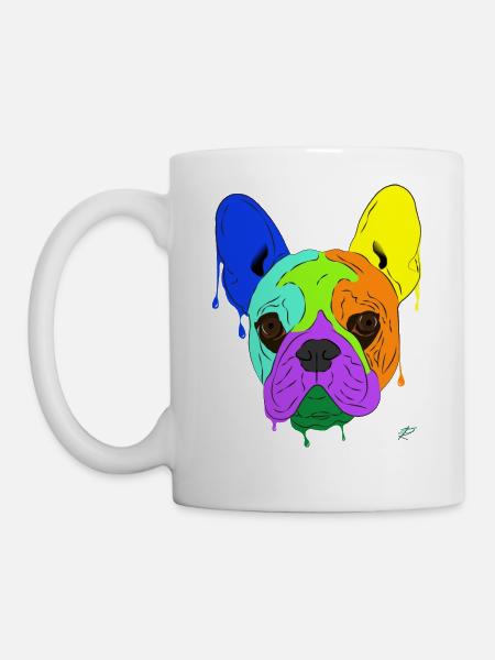 French Bulldog - Mug - white