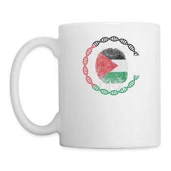 Palästina ist in meiner DNA - Tasse - Weiß - Links