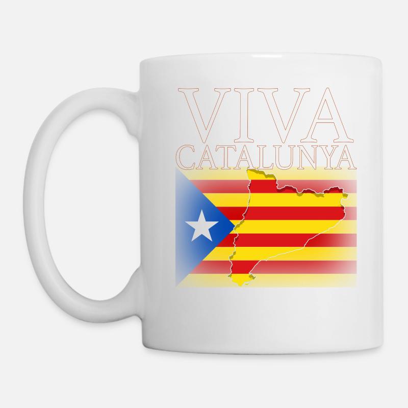 Viva Catalunya - Mug blanc - blanc