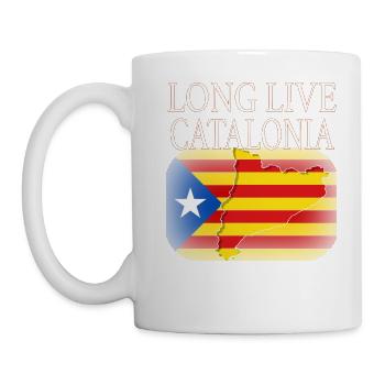 Catalan Pride Catalonia - Mug - white - Left