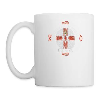 Nordirland ist in meiner DNA - Tasse - Weiß - Links