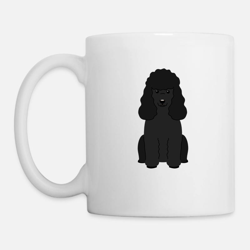 Pudel - Tasse - Weiß