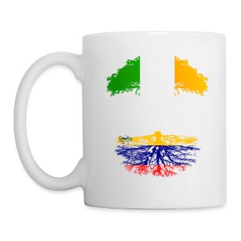 Irish Grown With Venezuelan Roots - Mug - white - Left