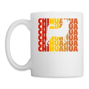 Chihuahua Chihuahua Chihuahua Chihuahua - Mug blanc - blanc - Gauche