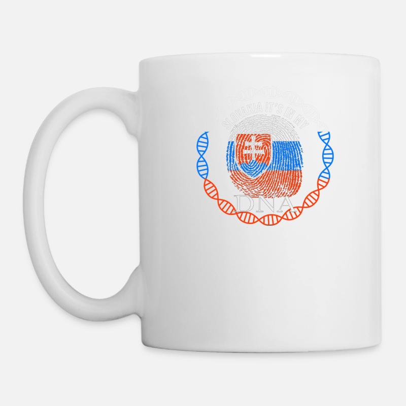 Slowakei ist in meiner DNA - Tasse - Weiß