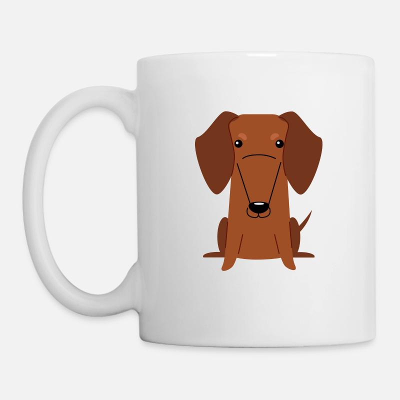 Teckel - Mug blanc - blanc