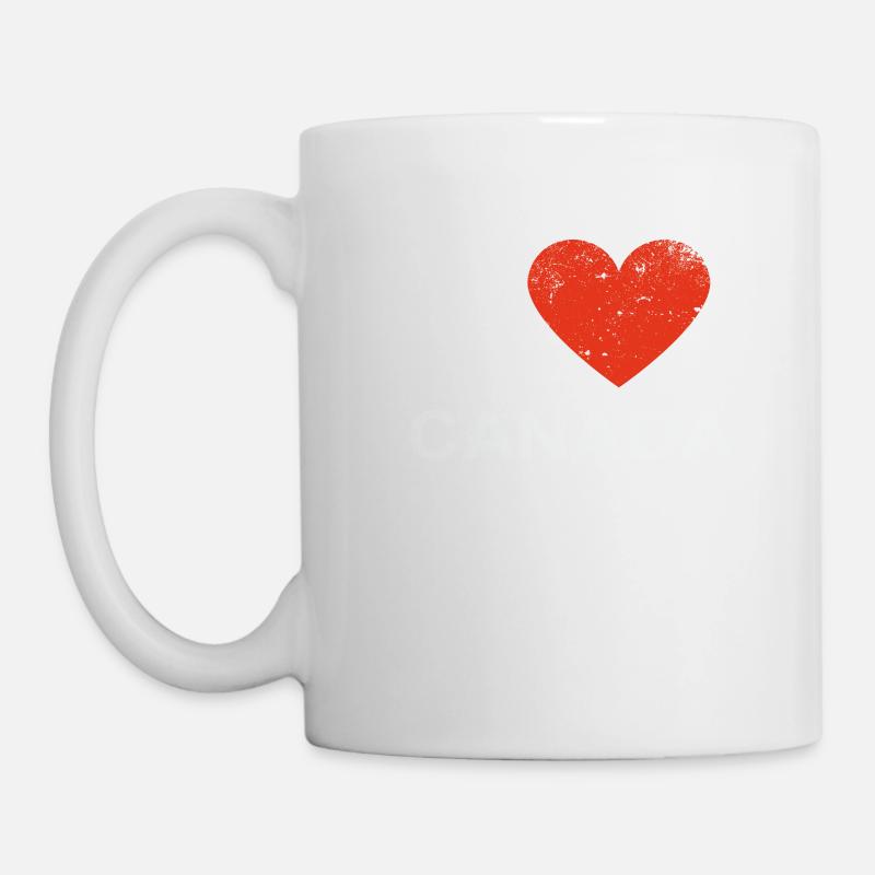 Ich liebe Kanada - Tasse - Weiß