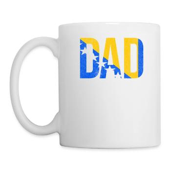 Vatertag von Bosnien und Herzegowina - Tasse - Weiß - Links