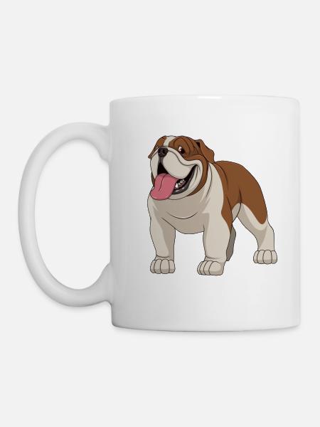 british bulldog Bulldog - Mug - white