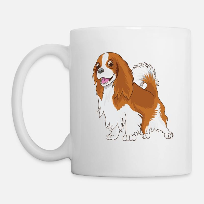 cavie Cavalier King Charles Spaniel - Mug blanc - blanc