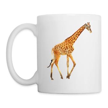 Girafe animaux afrique des animaux désert safari - Mug blanc - blanc - Gauche