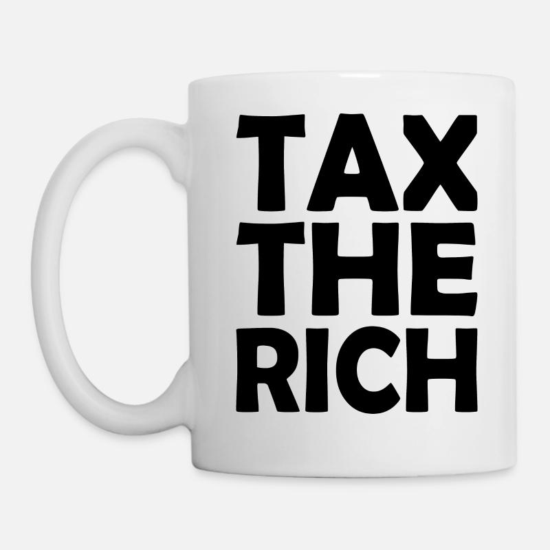 Tax the rich - Mug blanc - blanc