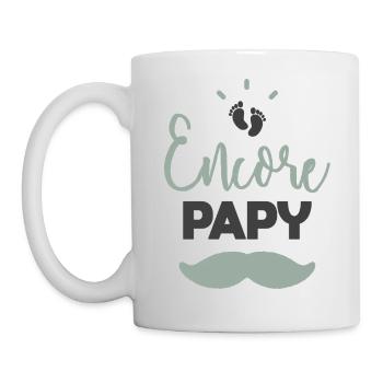 Encore papy - Mug blanc - blanc - Gauche