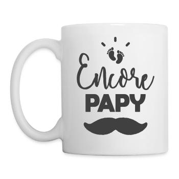 Encore papy - Mug blanc - blanc - Gauche