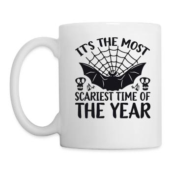 Heure d’Halloween - Mug blanc - blanc - Gauche