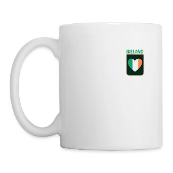 Ireland Flag Irish - Mug - white - Left